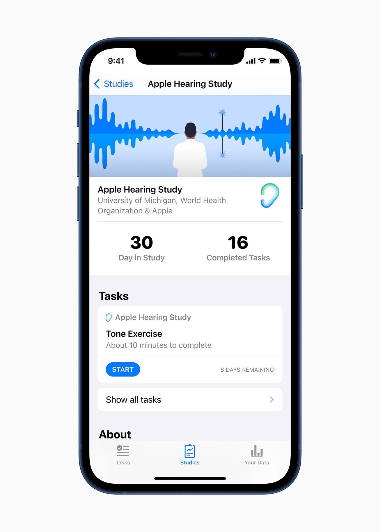 Apple Research: Apple Hearing Study