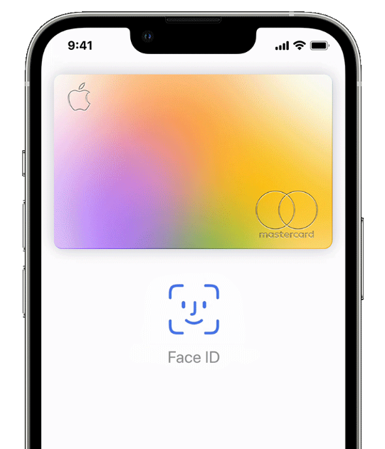 Face ID a ser usado para o Apple Pay.