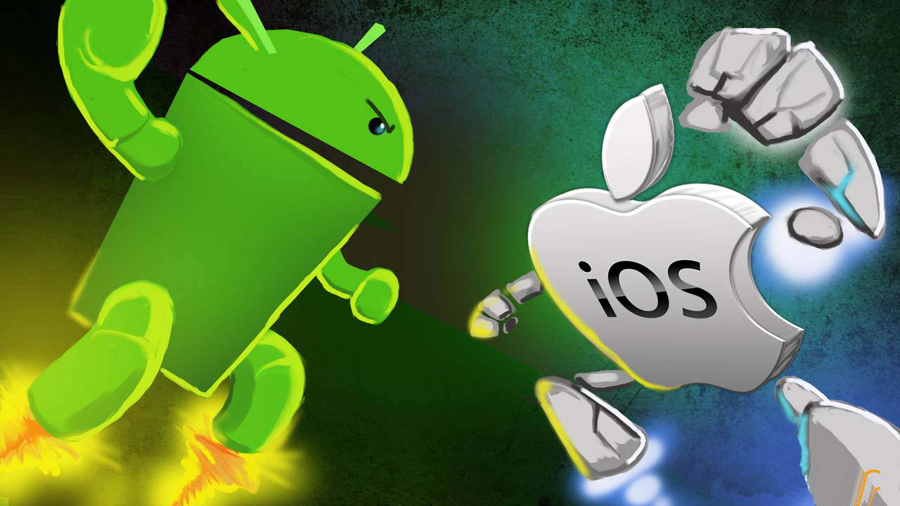 Android vs iOS - a batalha de titãs