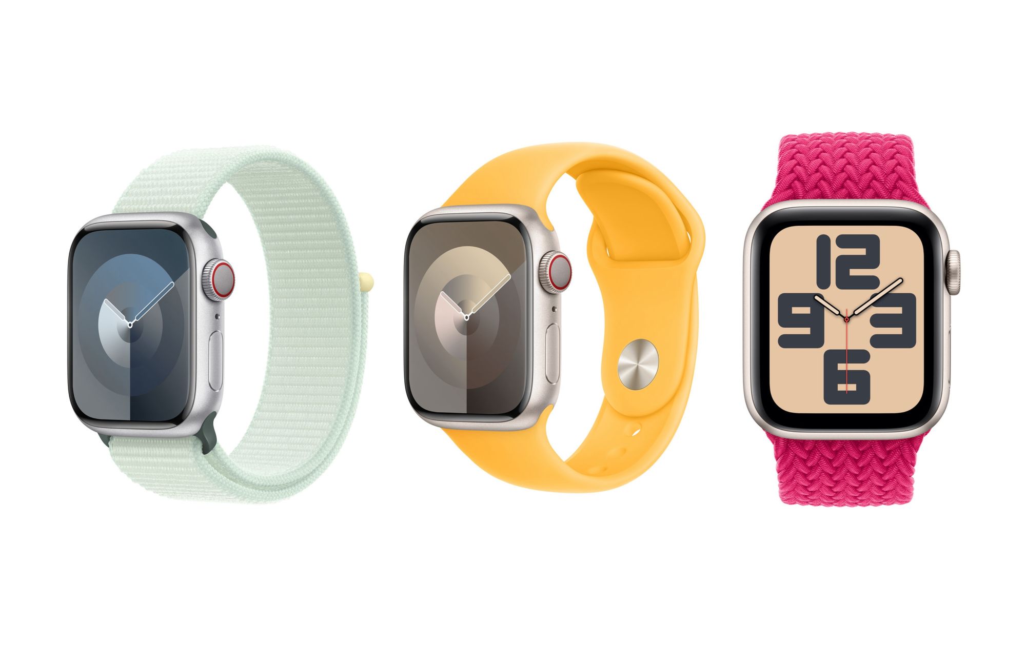 A Apple anunciou novas cores de Primavera para as suas capas MagSafe para iPhone e pulseiras para Apple Watch.