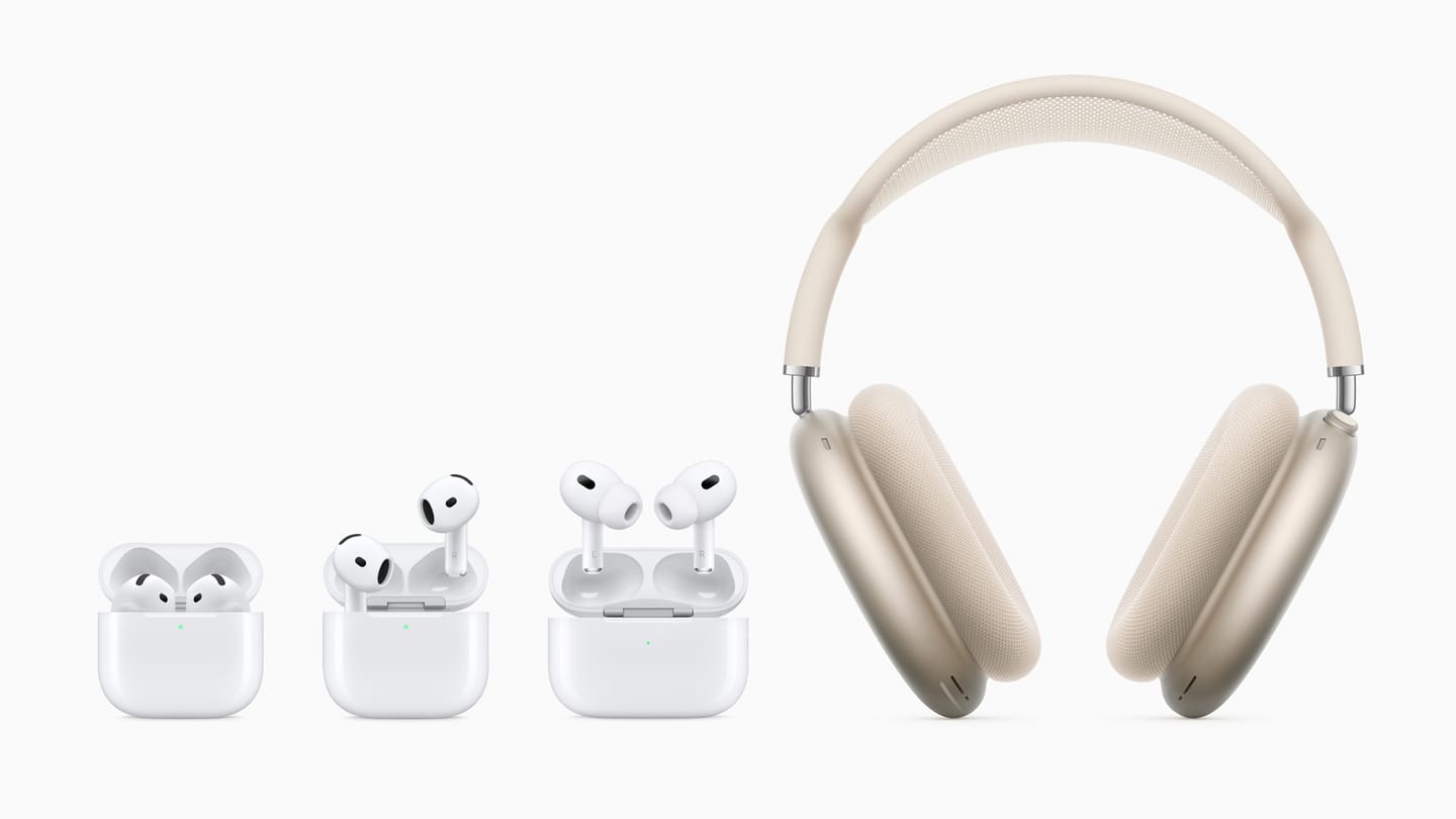 AirPods Pro 2 vs AirPods 4 vs AirPods Max: o comparativo útil