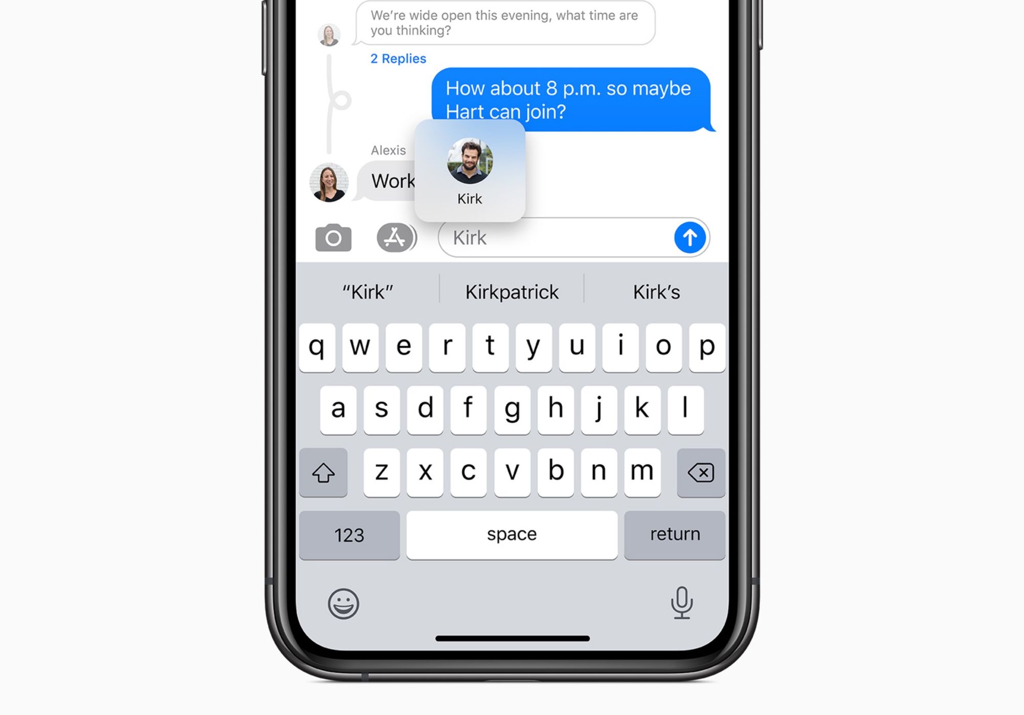 Como citar pessoas no iMessage no iOS 14