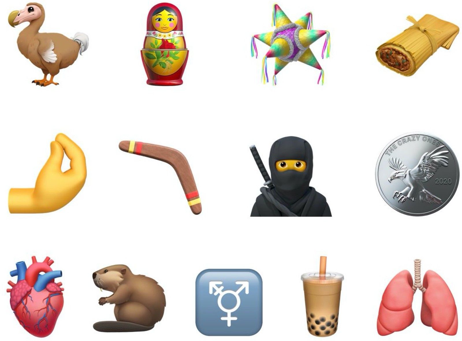 Novos emojis vão chegar ao iOS 14.2!