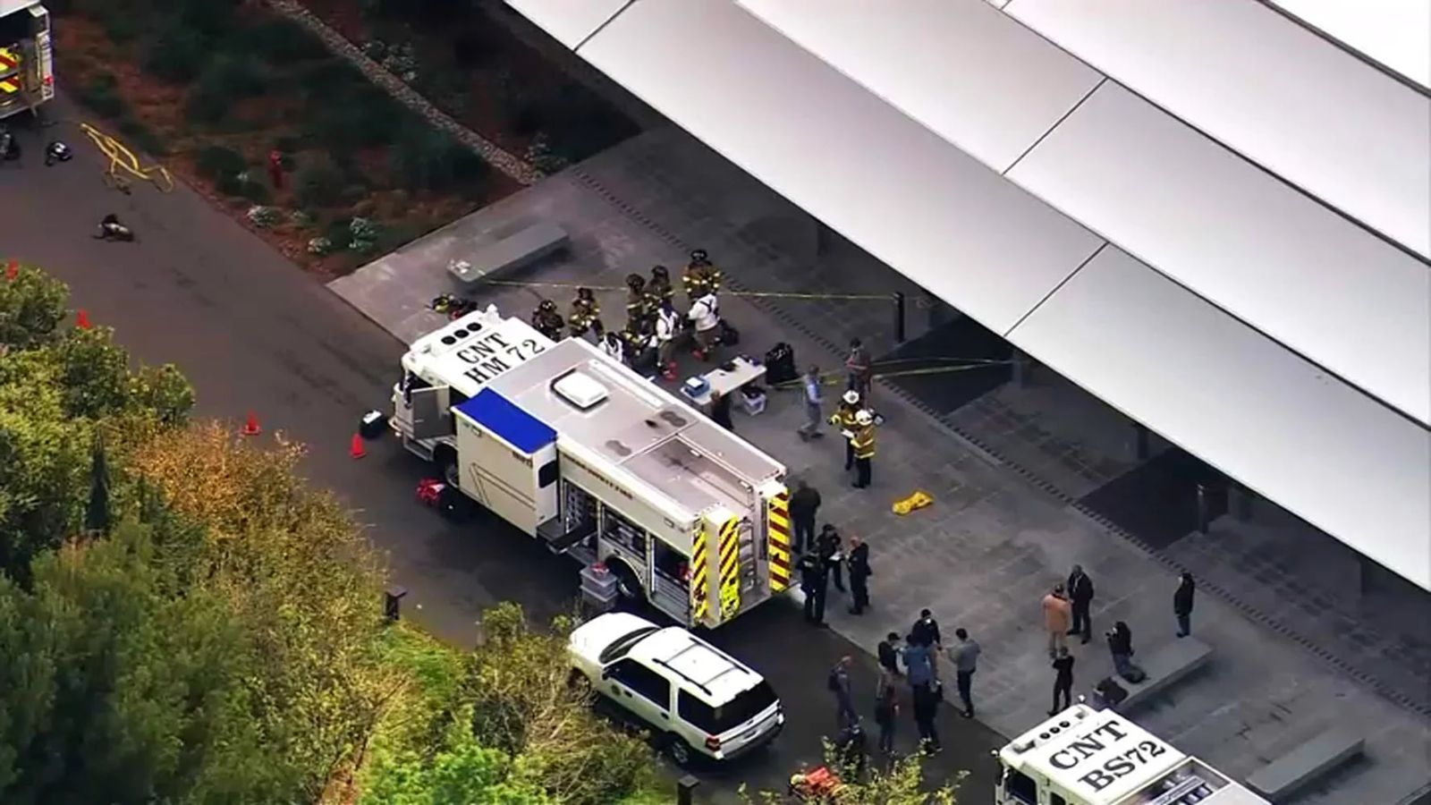 Apple Park evacuado pelos Bombeiros locais!