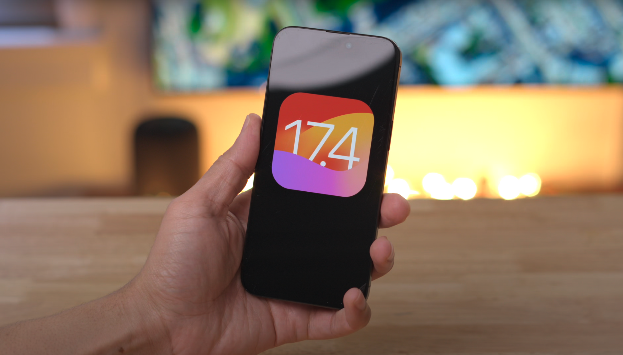Quando será lançado o iOS 17.4?