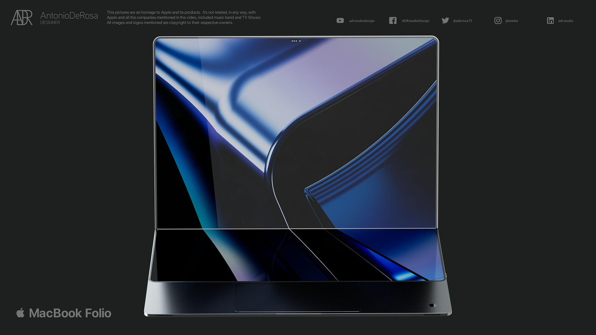 Apple parece estar a desenvolver um Mac com ecrã dobrável post image