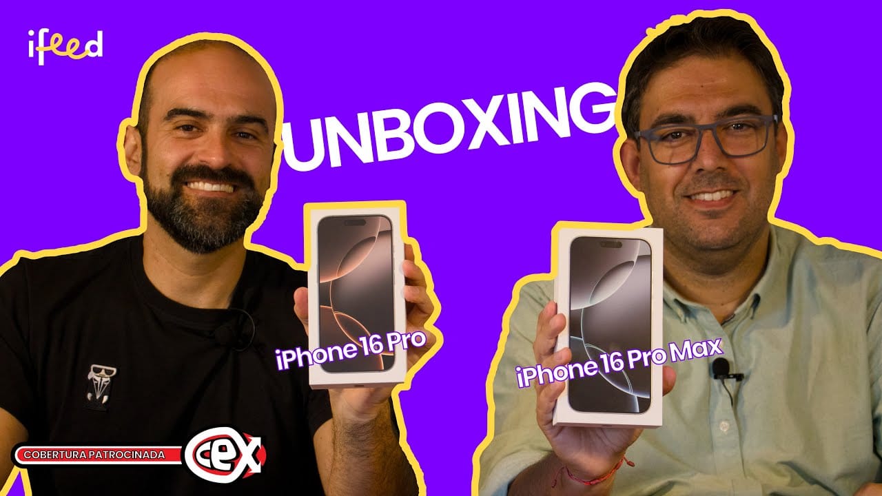 Olá, iPhone 16 Pro! O unboxing do iFeed