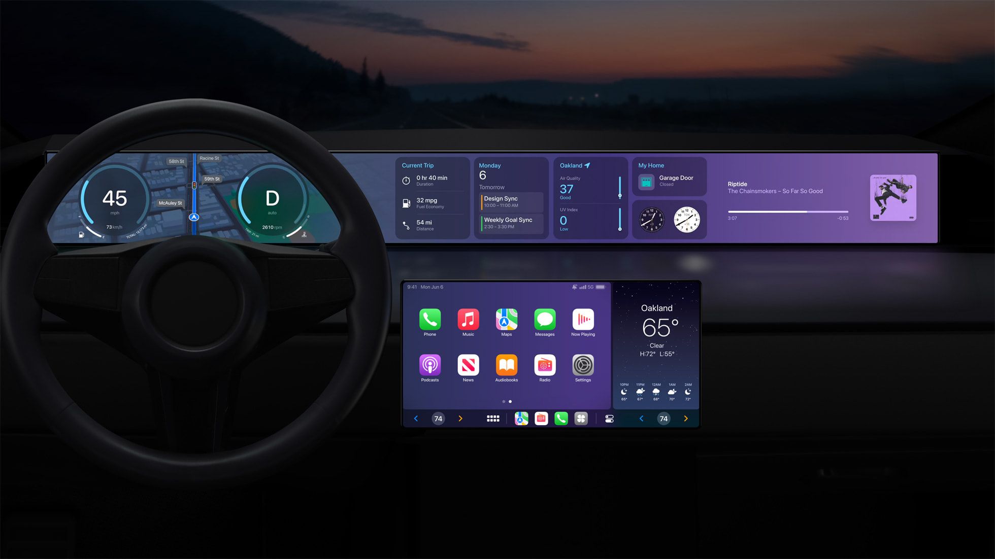 Apple CarPlay: 4 funcionalidades novas que chegam com o iOS 16