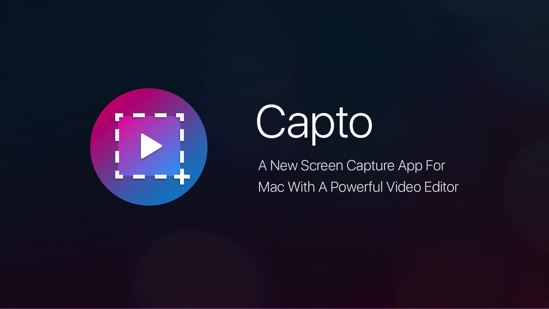 Capto: um editor de vídeo intuitivo