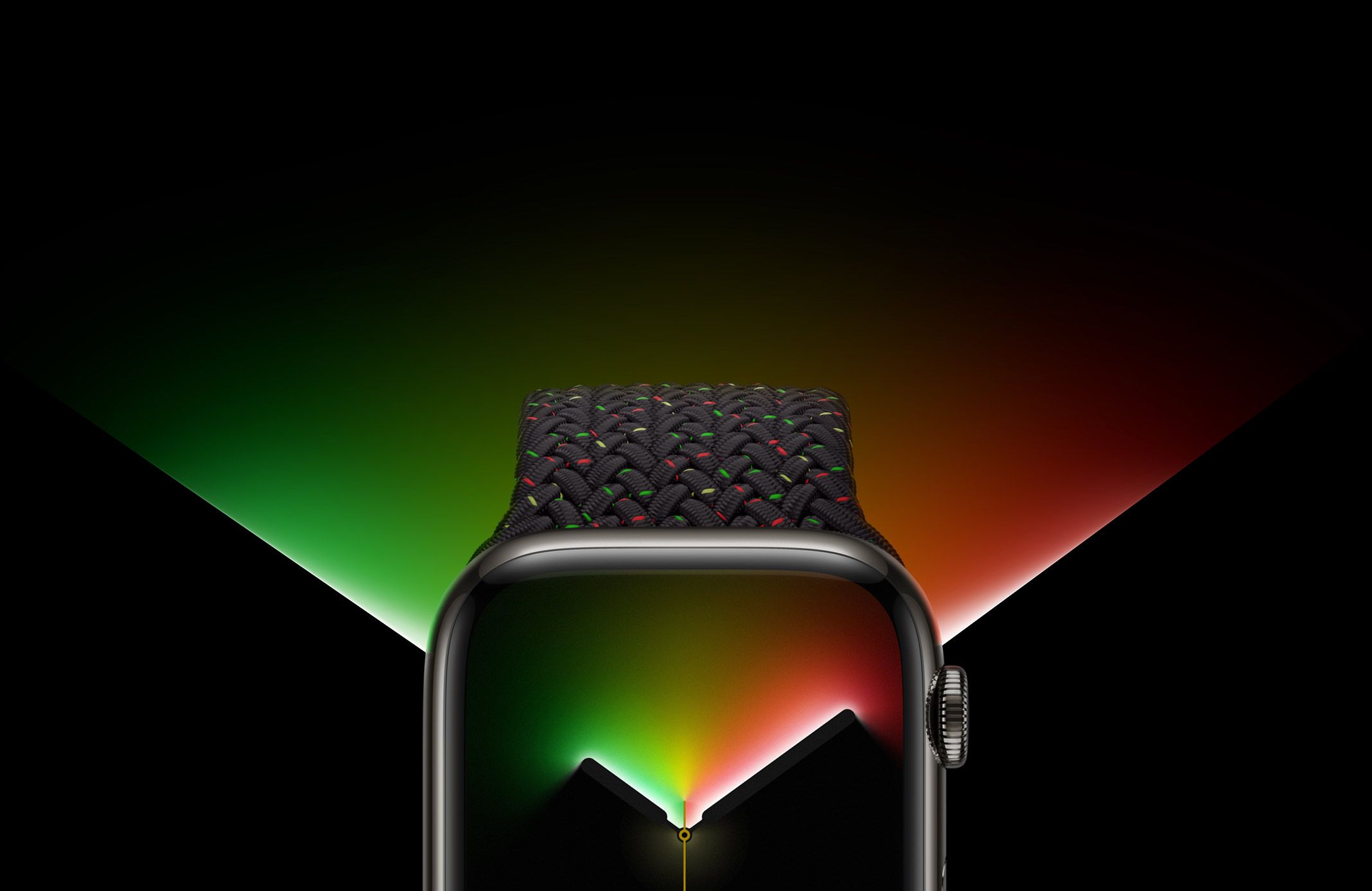 Conhece a pulseira de edição limitada Black Unity Braided Solo Loop para Apple Watch!