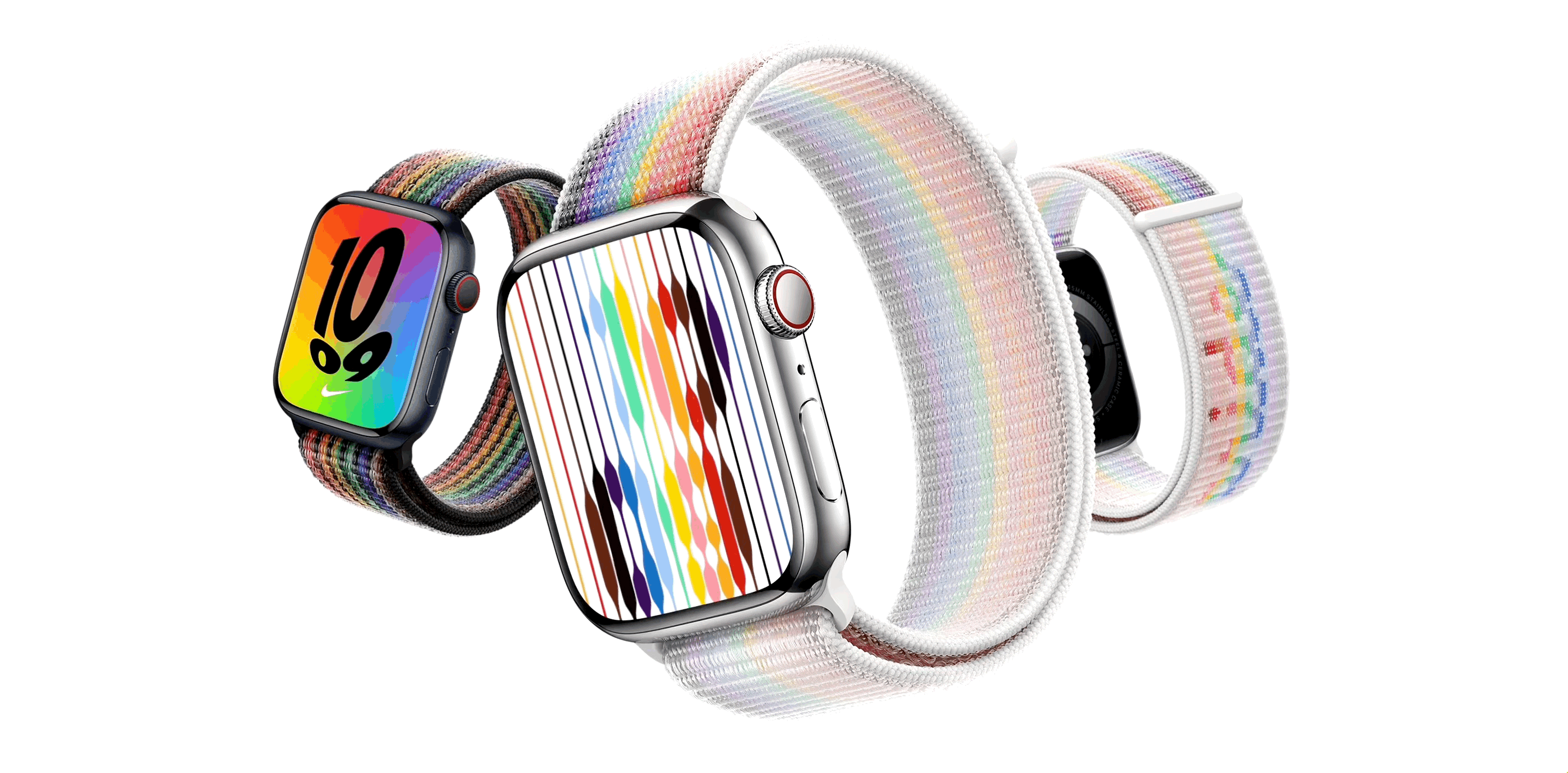 Apple anuncia novas braceletes e mostradores Pride Edition