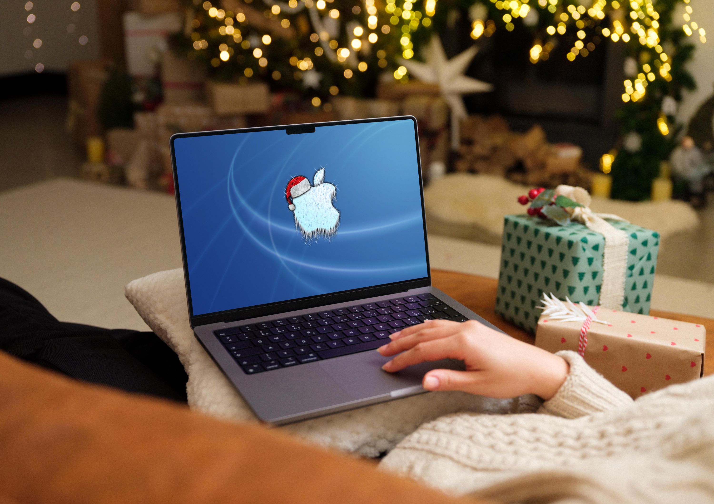 O espírito de Natal também pode estar no teu Mac!