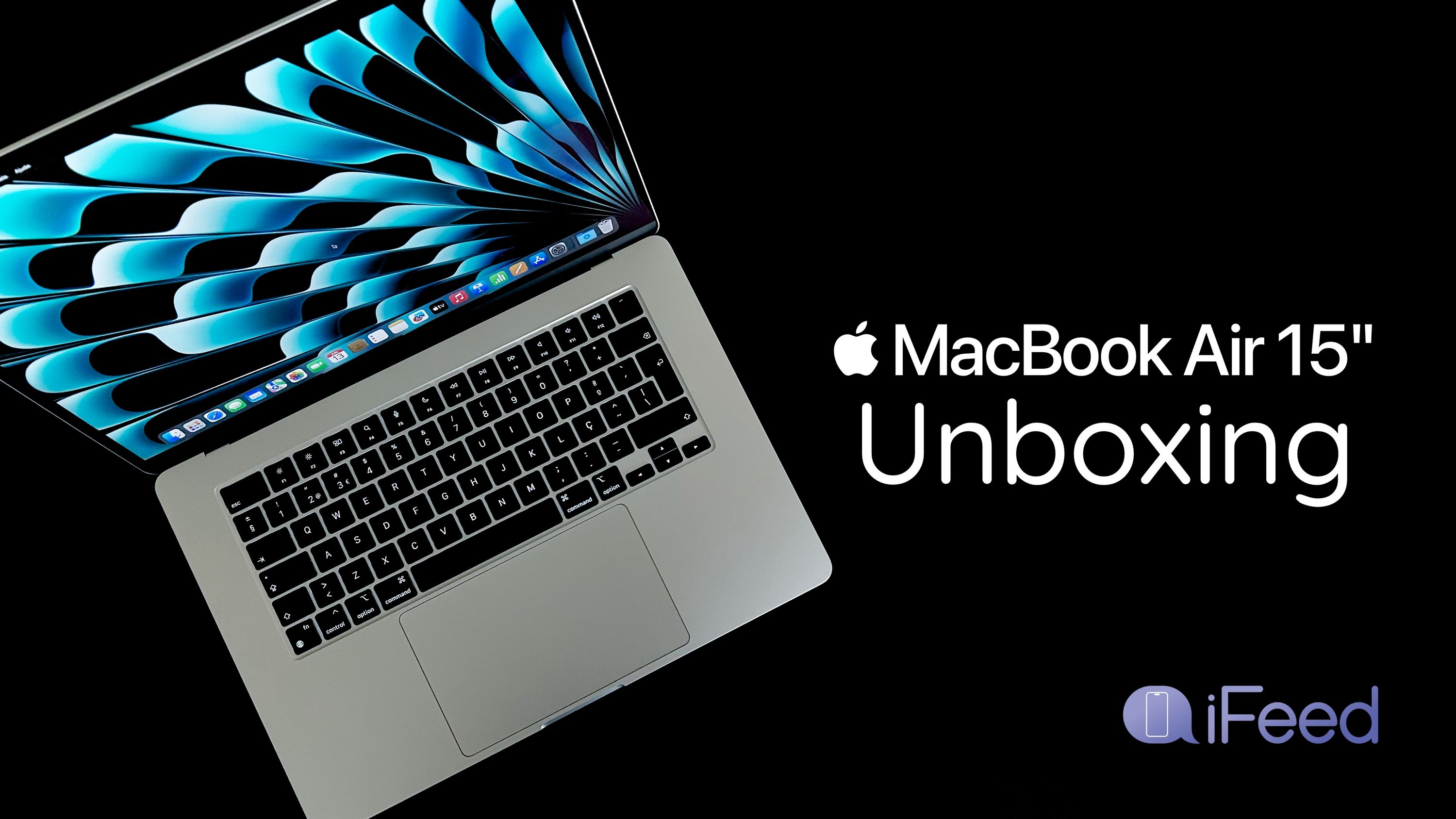 Novo MacBook Air de 15”: o primeiro unboxing em Português!