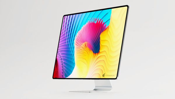 Conceito: iMac de 24" e 32" com design de ecrã ponta a ponta