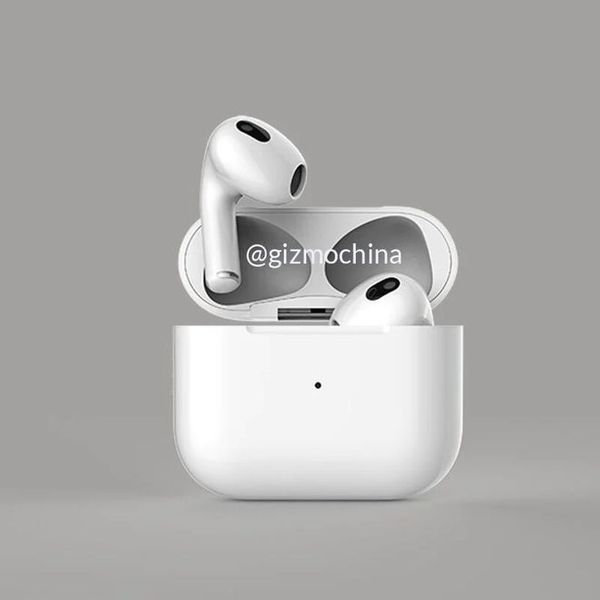 Imagens dos novos AirPods 3 mostram design semelhante aos AirPods Pro