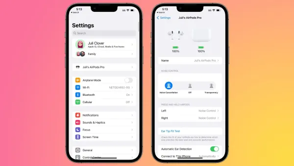 Recém-anunciado iOS 16 simplifica a gestão das definições dos AirPods