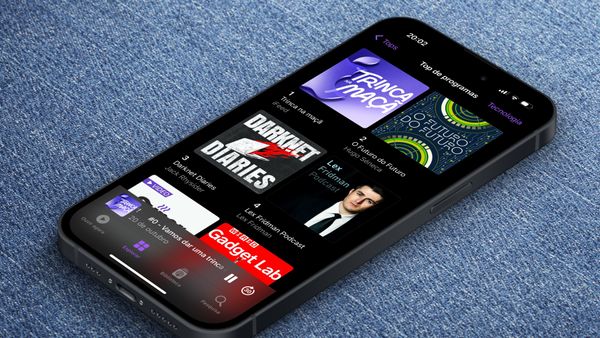 “Trinca na maçã”: O novo podcast do iFeed lidera o top de tecnologia do Apple Podcasts