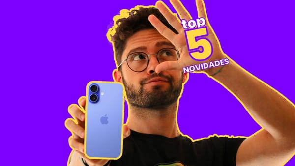 iPhone 16 - TOP 5 das novidades (vídeo)