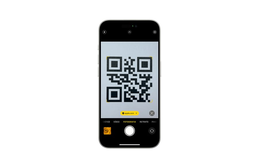 Como ler um código QR com a câmara do iPhone